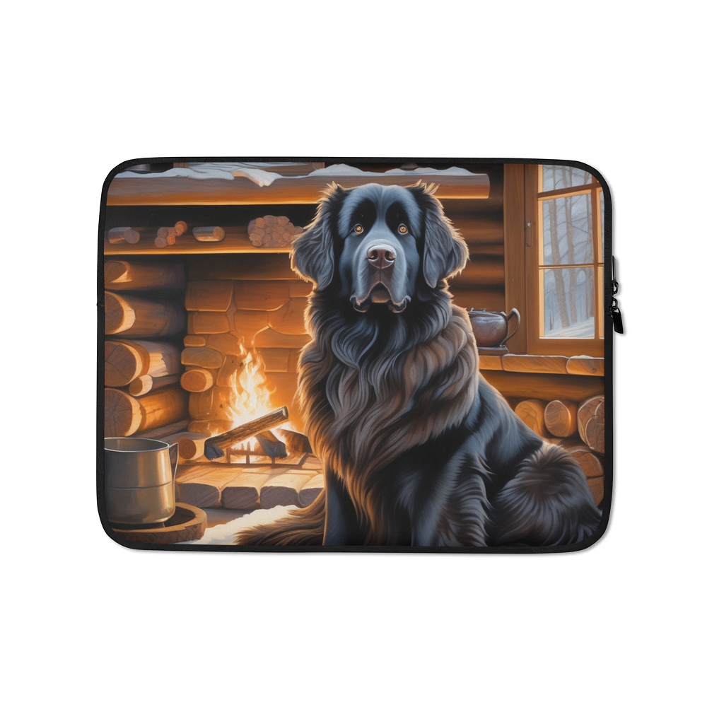 PugMug Custom Newfoundland Laptop Sleeve
