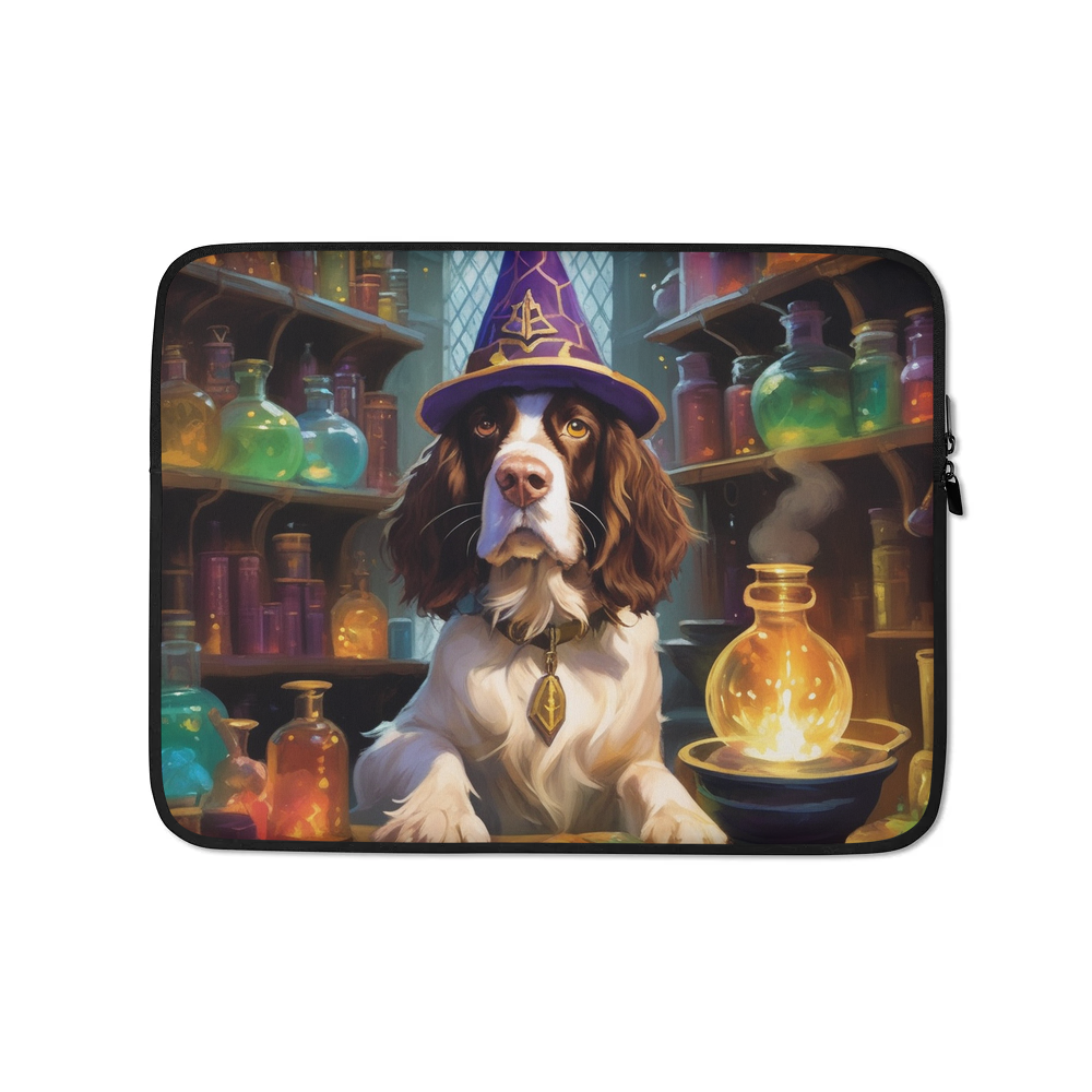 PugMug Custom English Springer Spaniel Laptop Sleeve