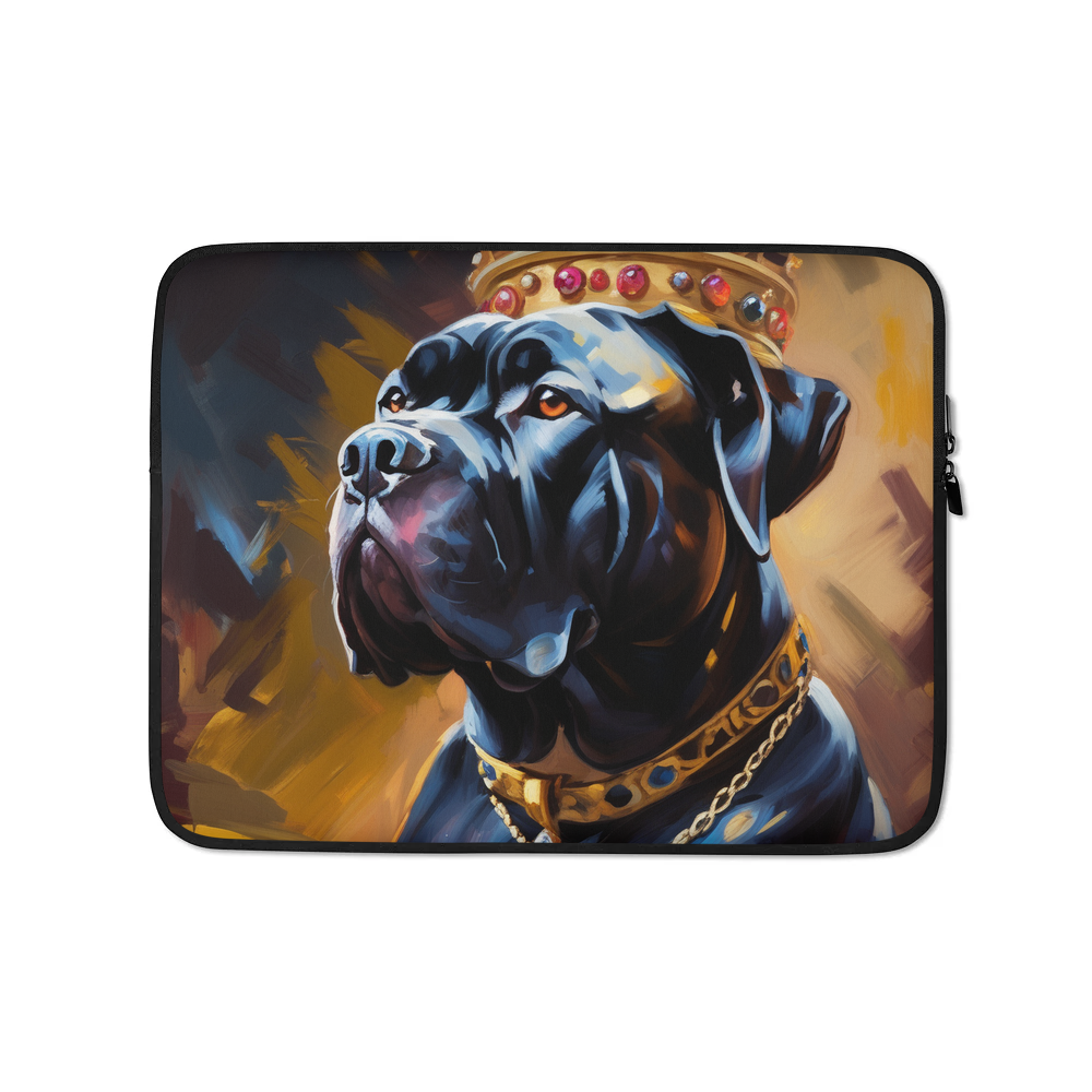PugMug Custom Cane Corso Laptop Sleeve