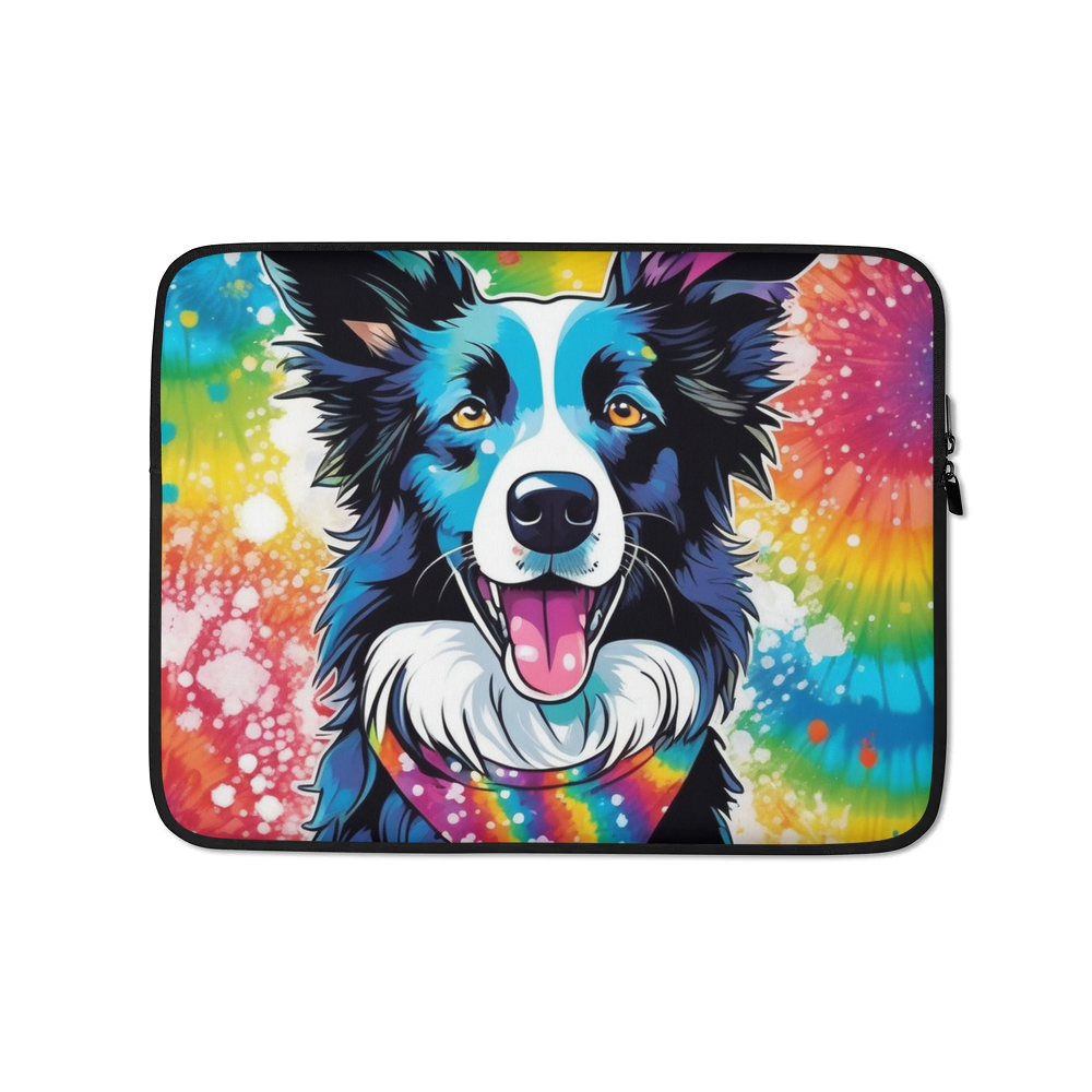PugMug Custom Border Collie Laptop Sleeve