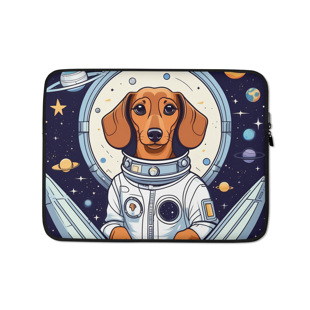 PugMug Custom Tan Dachshund Laptop Sleeve