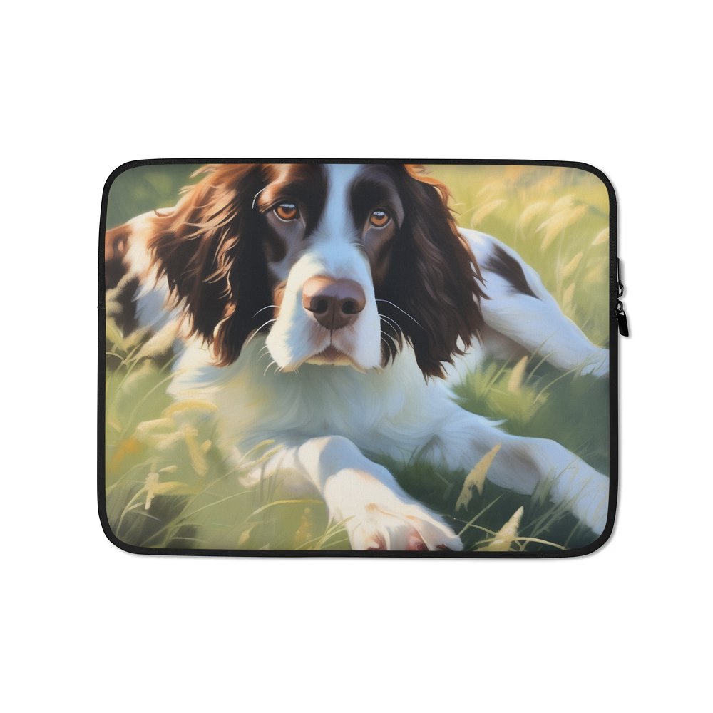 PugMug Custom English Springer Spaniel Laptop Sleeve