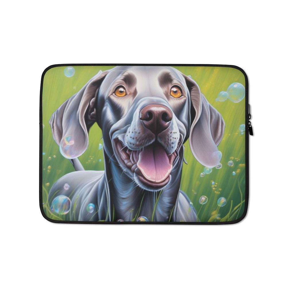 PugMug Custom Weimaraner Laptop Sleeve