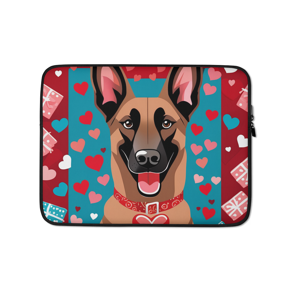 PugMug Custom Belgian Malinois Laptop Sleeve