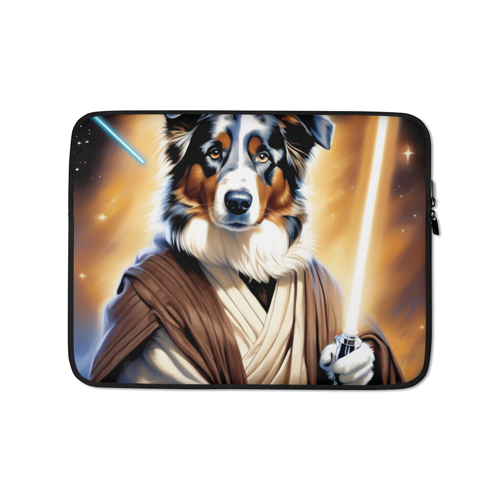 PugMug Custom Australian Shepherd Dog Laptop Sleeve