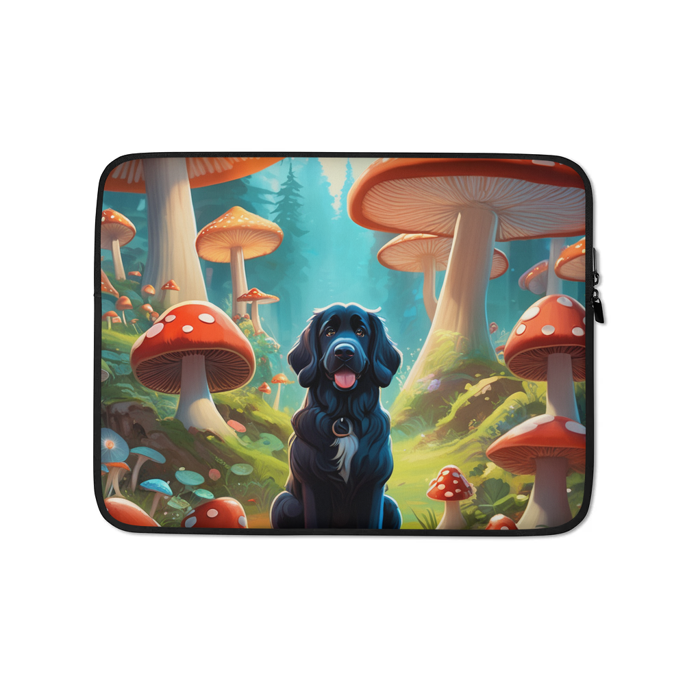 PugMug Custom Newfoundland Laptop Sleeve