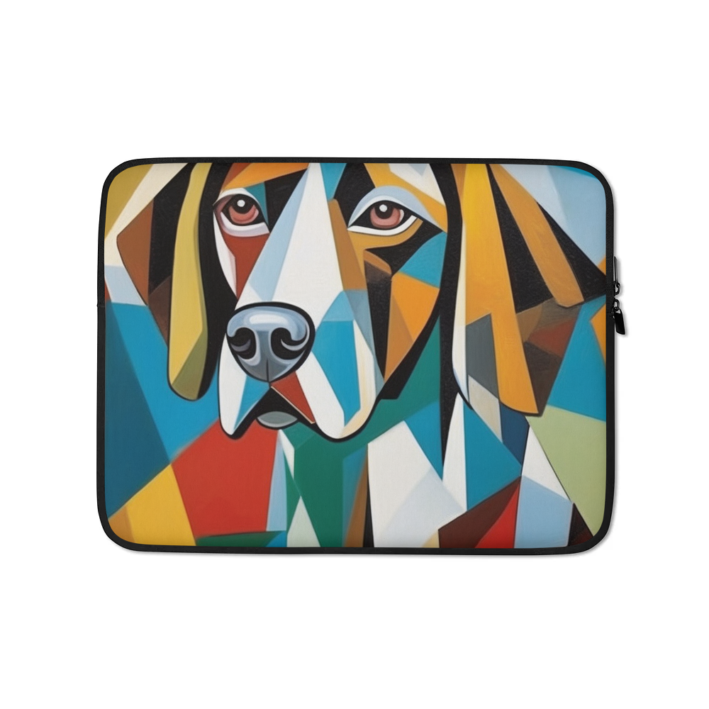 PugMug Custom Pointer Dog Laptop Sleeve