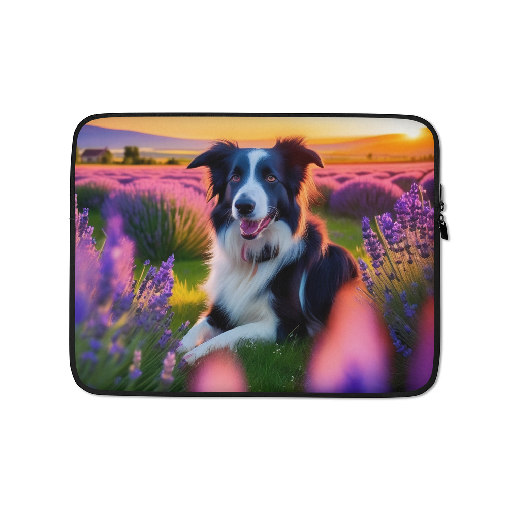 PugMug Custom Border Collie Laptop Sleeve
