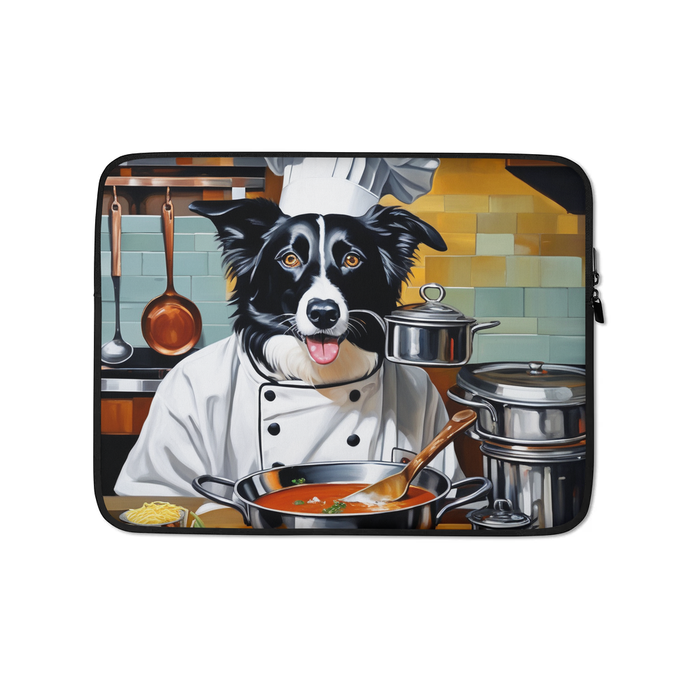 PugMug Custom Border Collie Laptop Sleeve
