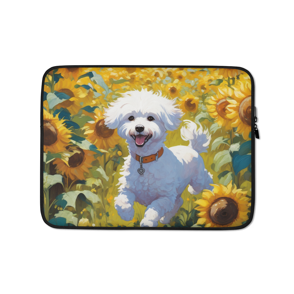 PugMug Custom Bichons Frise Laptop Sleeve