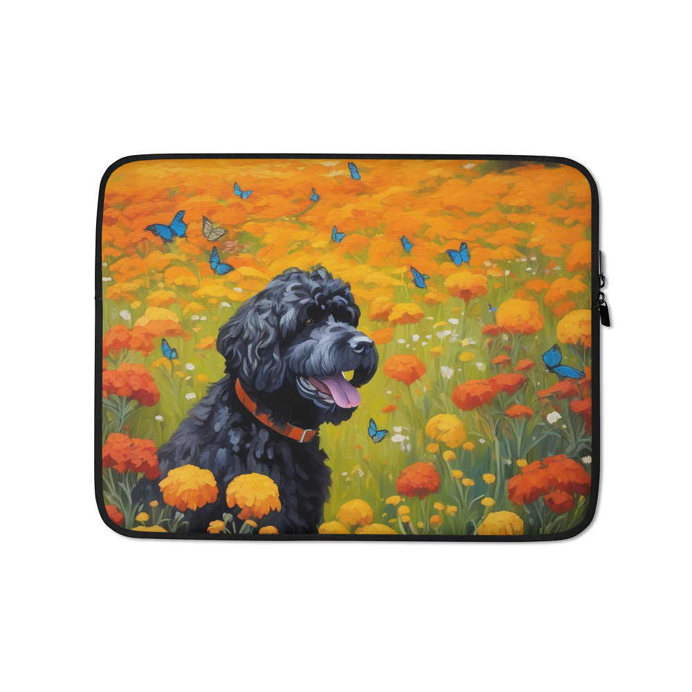 PugMug Custom Portuguese Water Dog Laptop Sleeve