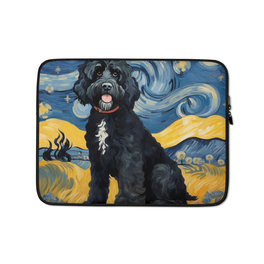 PugMug Custom Portuguese Water Dog Laptop Sleeve