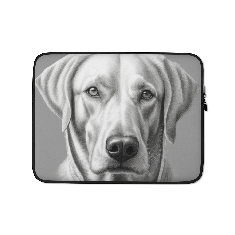 PugMug Custom White Labrador Retriever Laptop Sleeve
