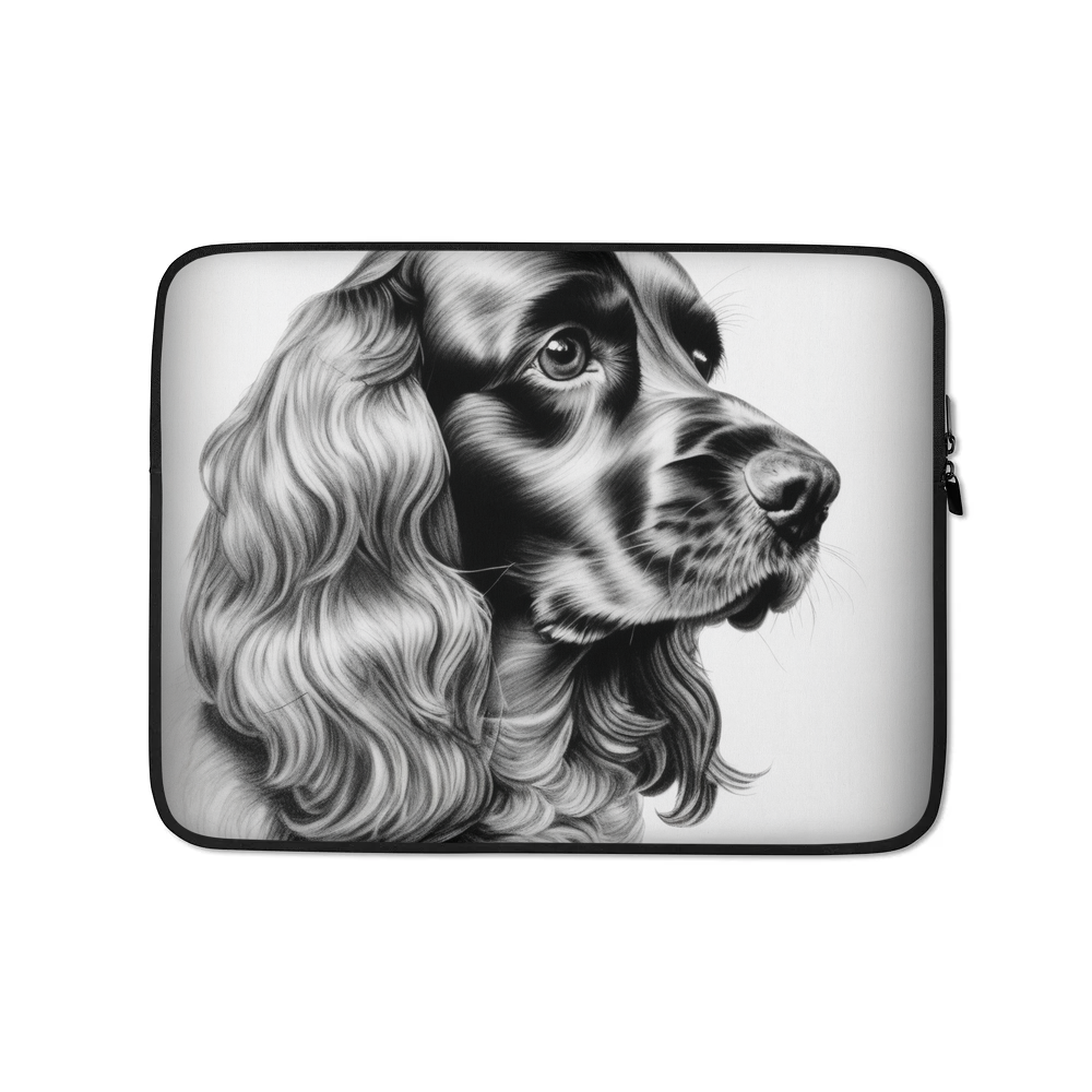 PugMug Custom Cocker Spaniel Laptop Sleeve
