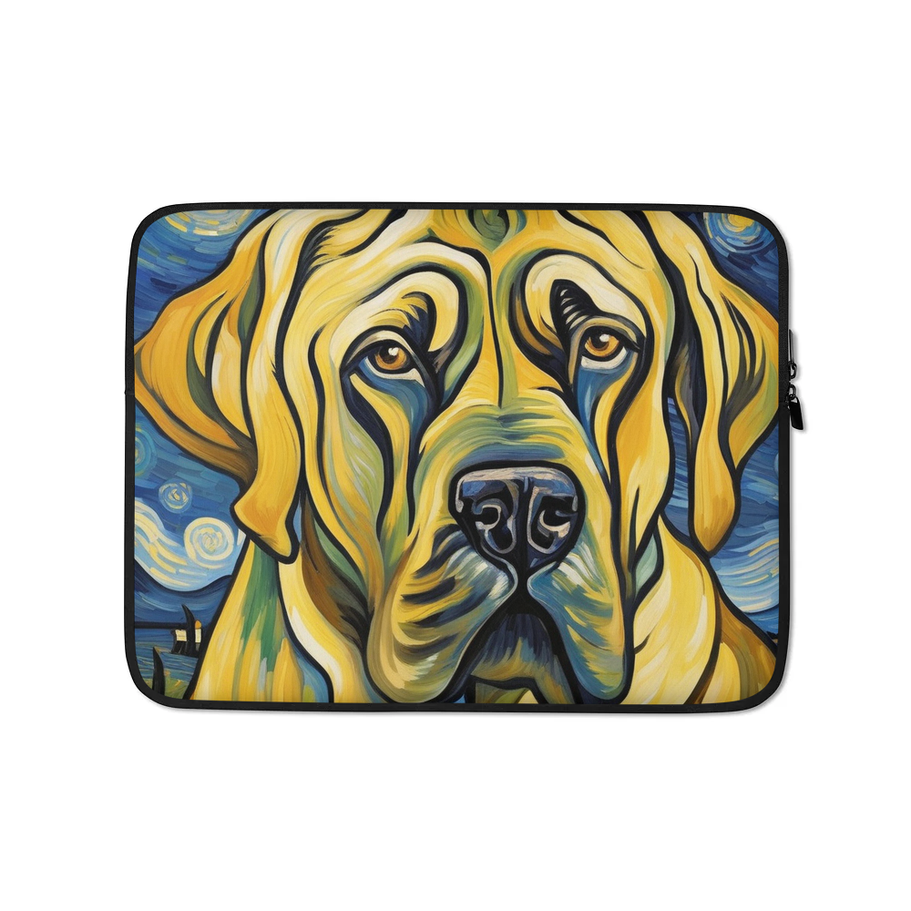 PugMug Custom Mastiff Laptop Sleeve