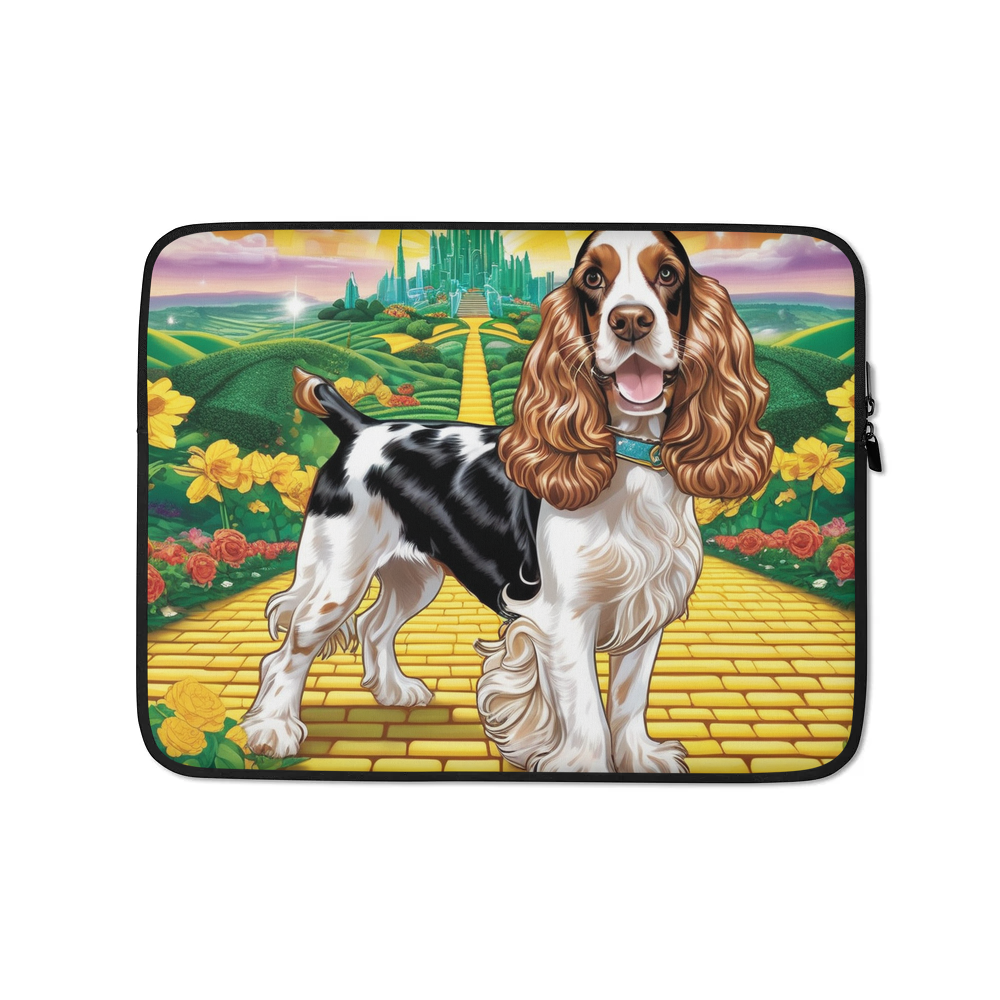 PugMug Custom English Cocker Spaniel Laptop Sleeve