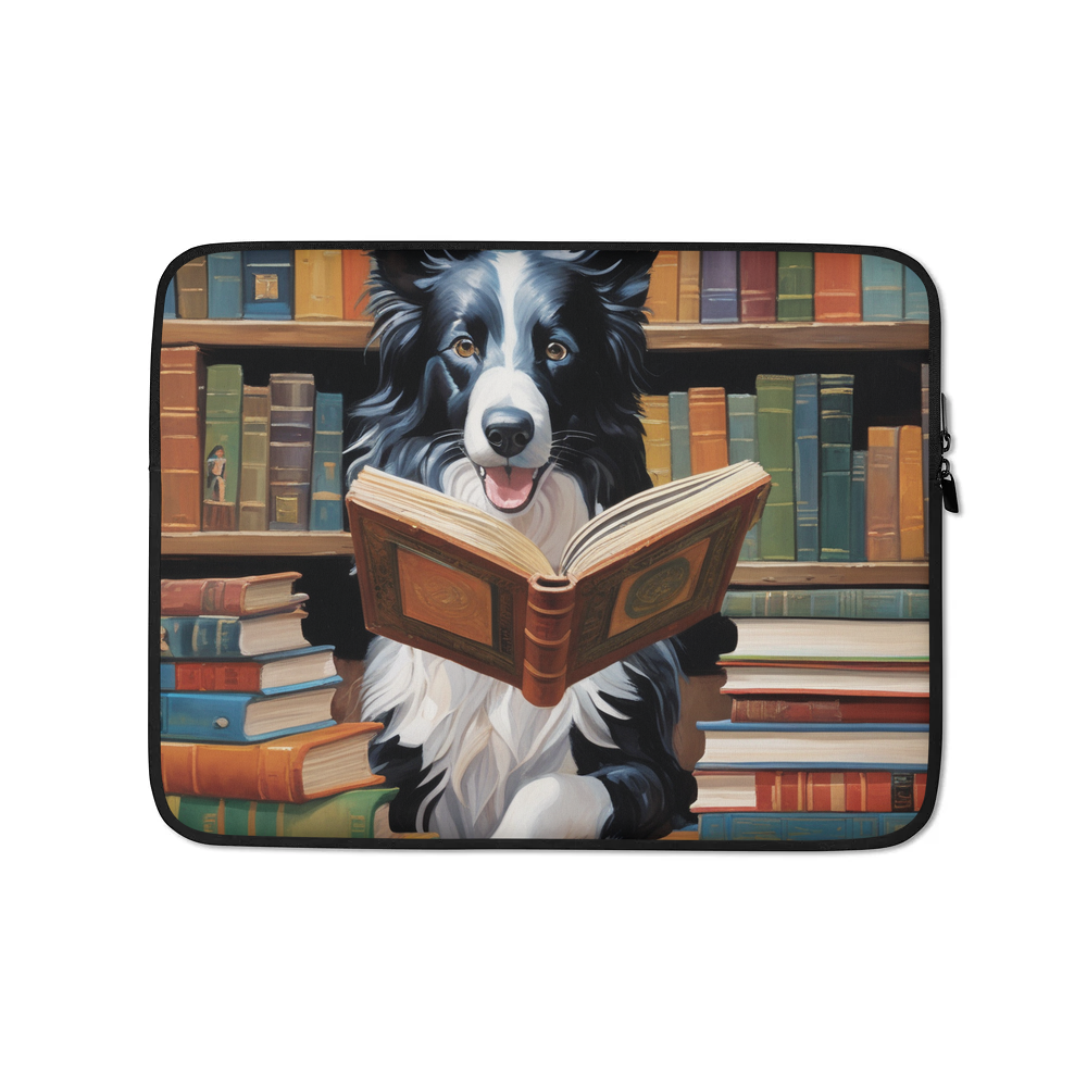 PugMug Custom Border Collie Laptop Sleeve
