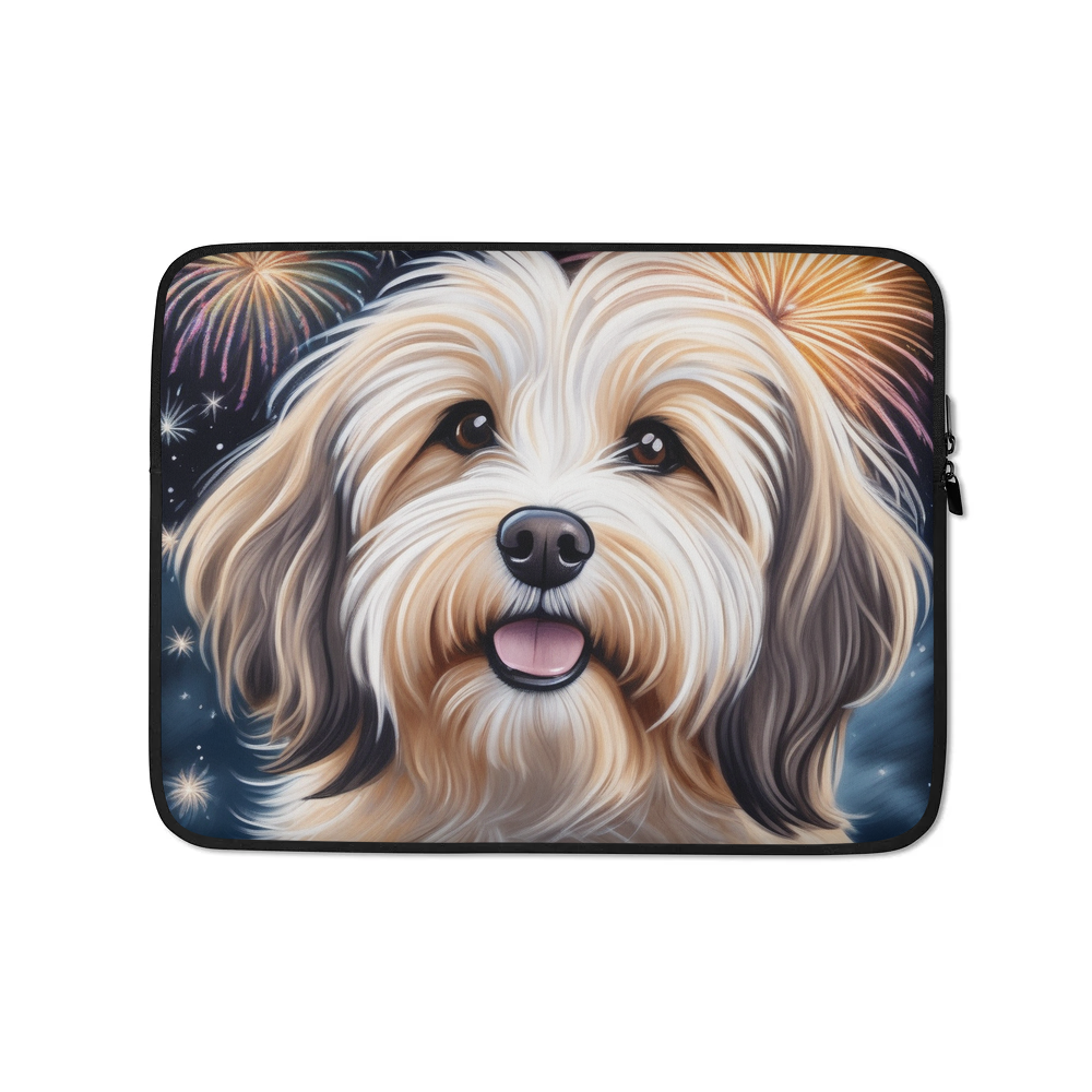 PugMug Custom Tan Havanese Dog Laptop Sleeve