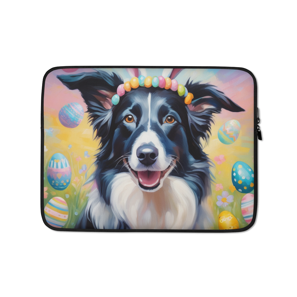 PugMug Custom Border Collie Laptop Sleeve