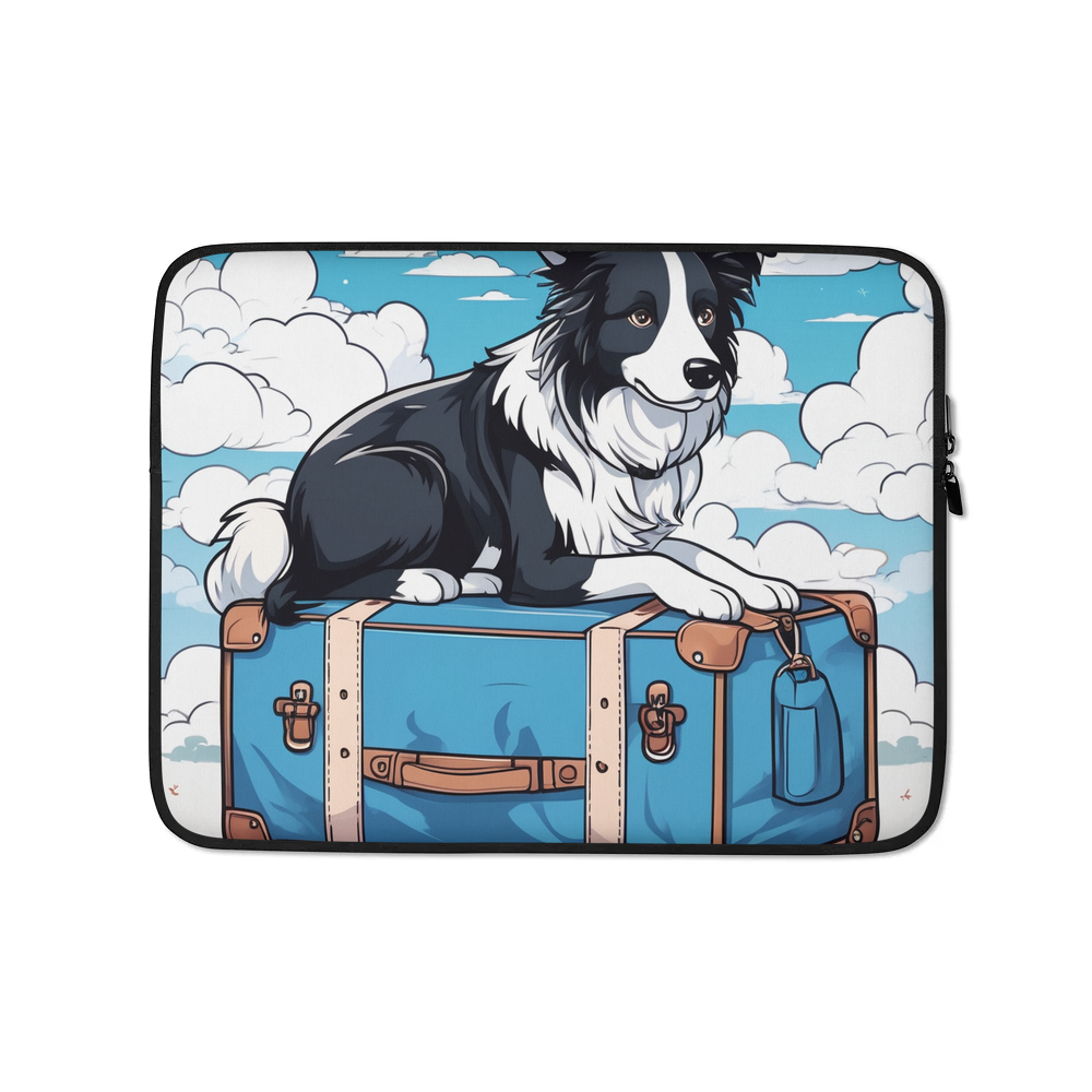 PugMug Custom Border Collie Laptop Sleeve