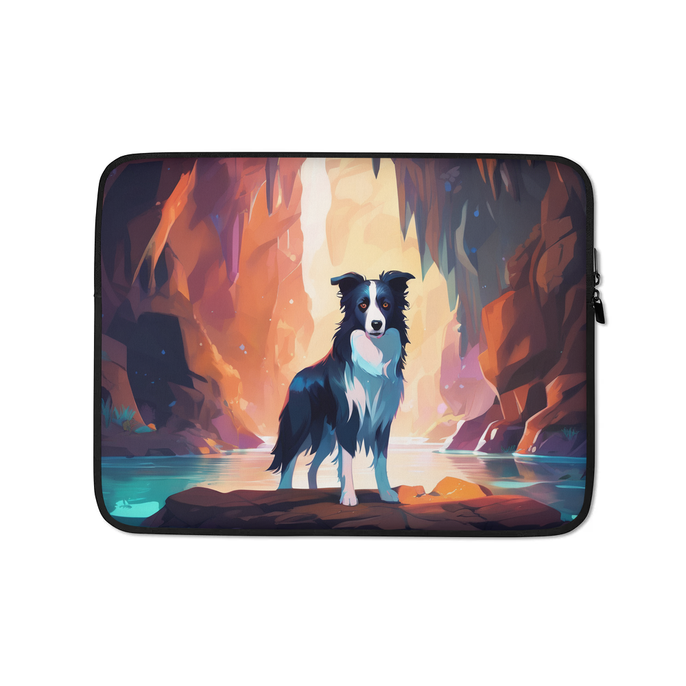 PugMug Custom Border Collie Laptop Sleeve