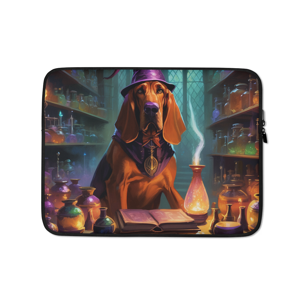 PugMug Custom Bloodhound Laptop Sleeve