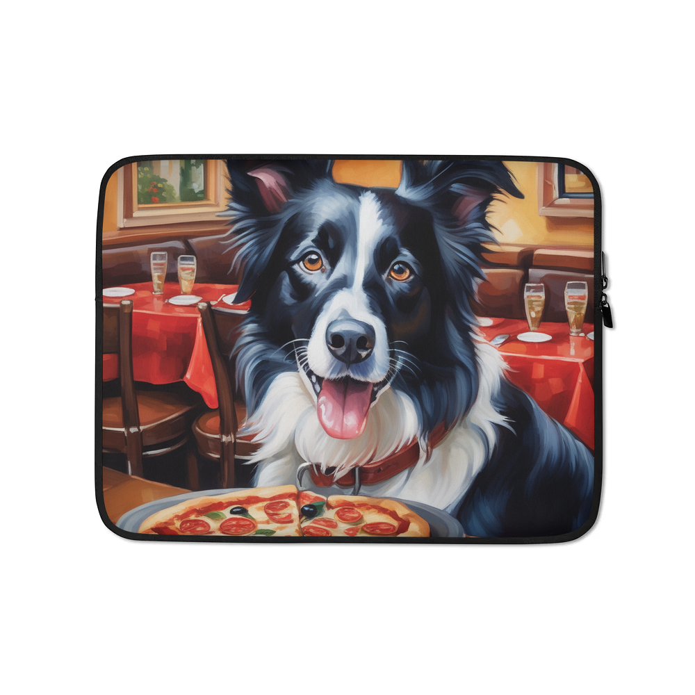 PugMug Custom Border Collie Laptop Sleeve