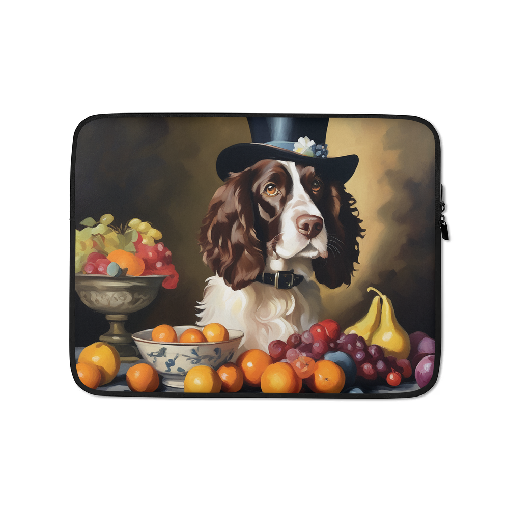 PugMug Custom English Springer Spaniel Laptop Sleeve