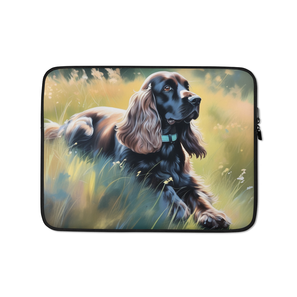 PugMug Custom Cocker Spaniel Laptop Sleeve