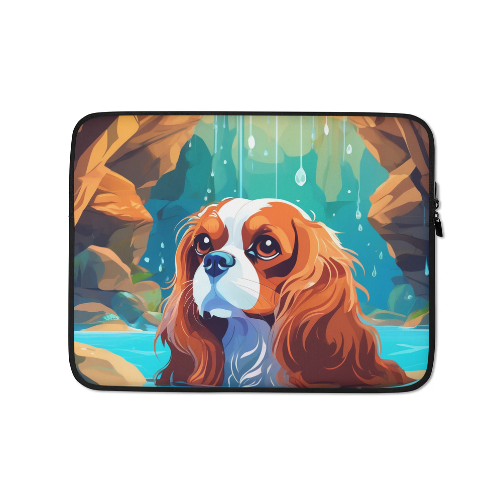 PugMug Custom Cavalier King Charles Spaniel Laptop Sleeve