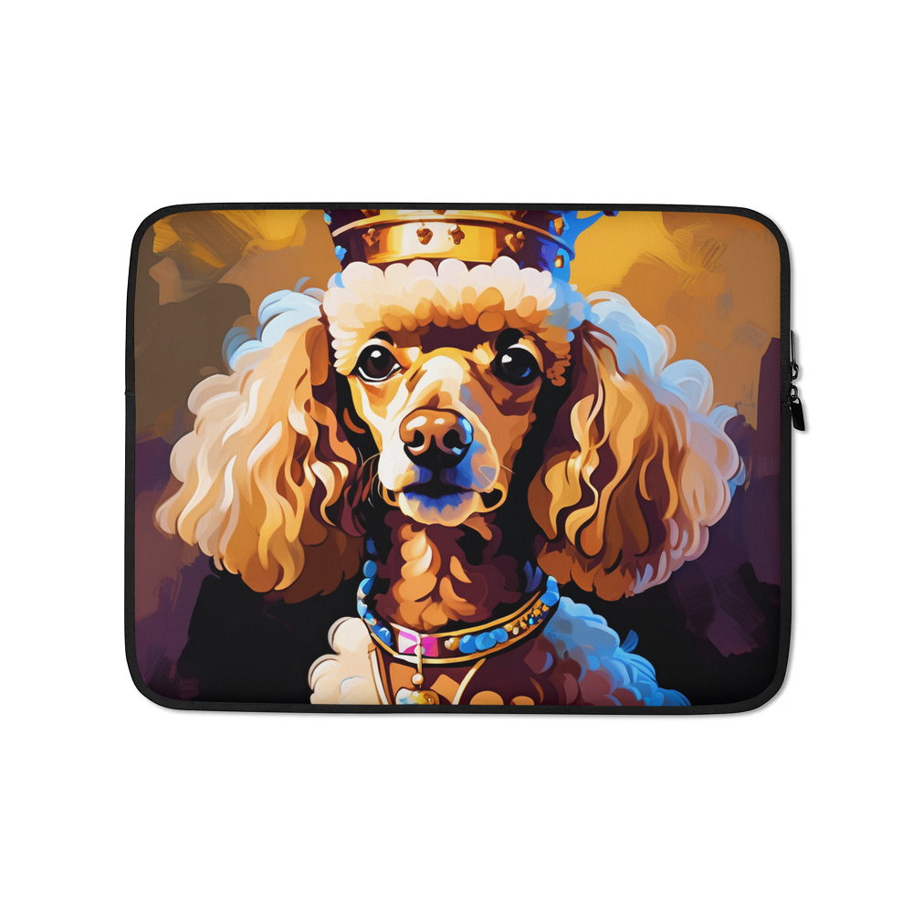 PugMug Custom Tan Poodle Laptop Sleeve