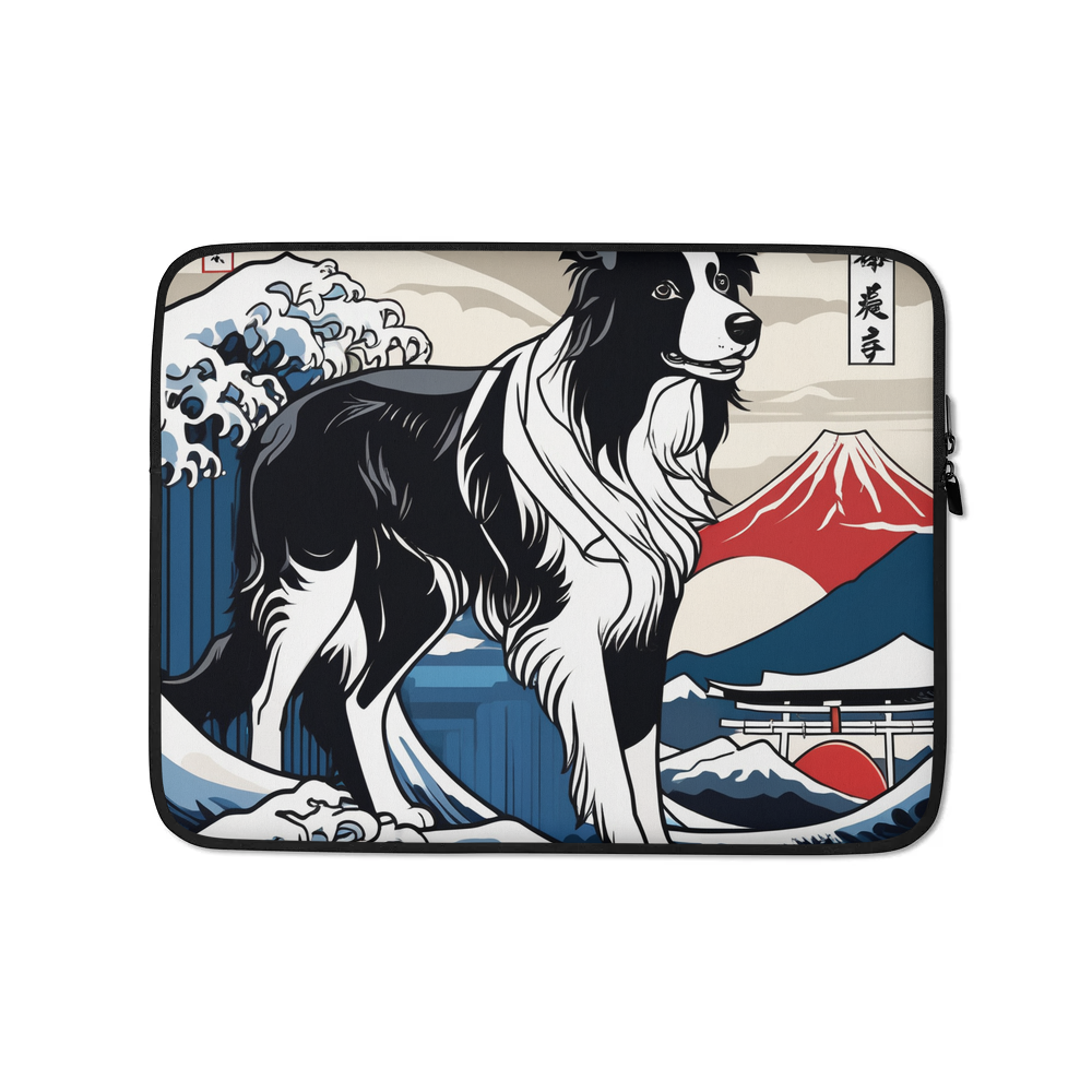 PugMug Custom Border Collie Laptop Sleeve