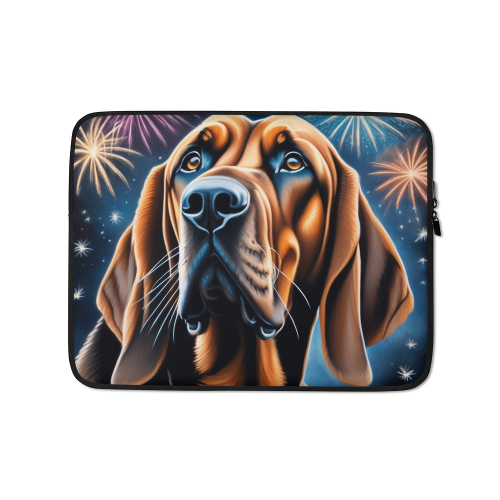 PugMug Custom Bloodhound Laptop Sleeve