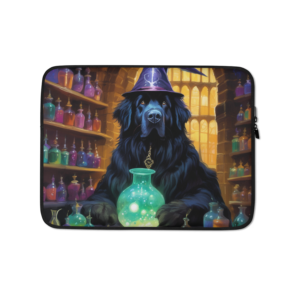 PugMug Custom Newfoundland Laptop Sleeve