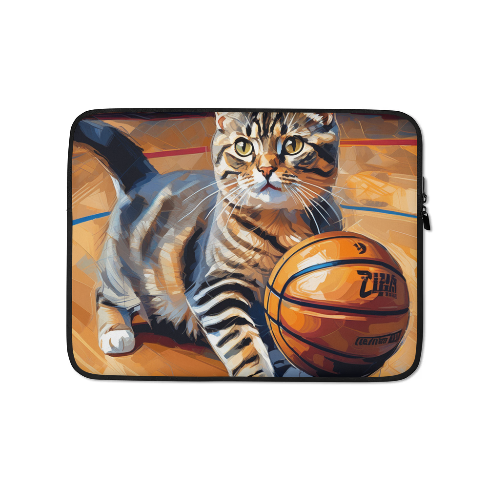 PugMug Custom Tabby Scottish Fold Cat Laptop Sleeve