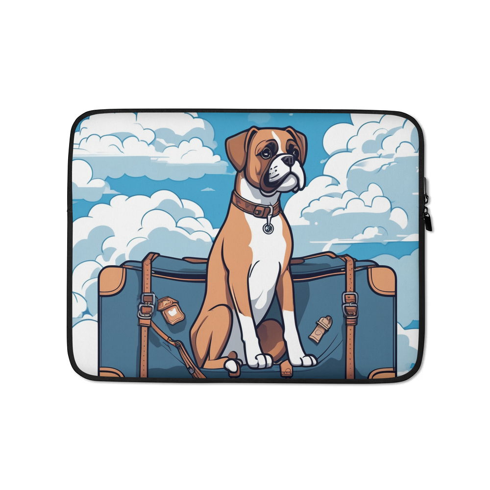 PugMug Custom Boxer Dog Laptop Sleeve
