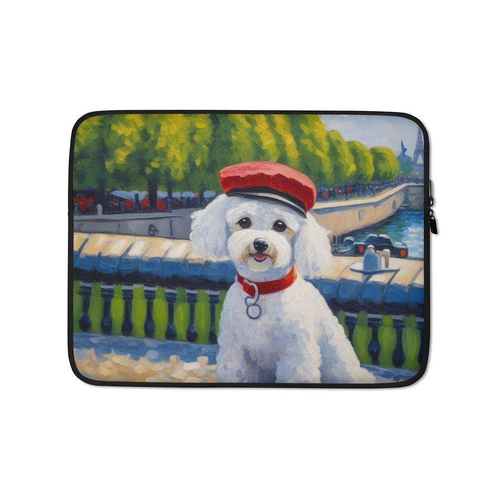 PugMug Custom Bichons Frise Laptop Sleeve