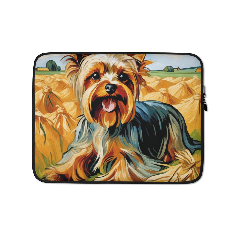 PugMug Custom Yorkshire Terrier Laptop Sleeve