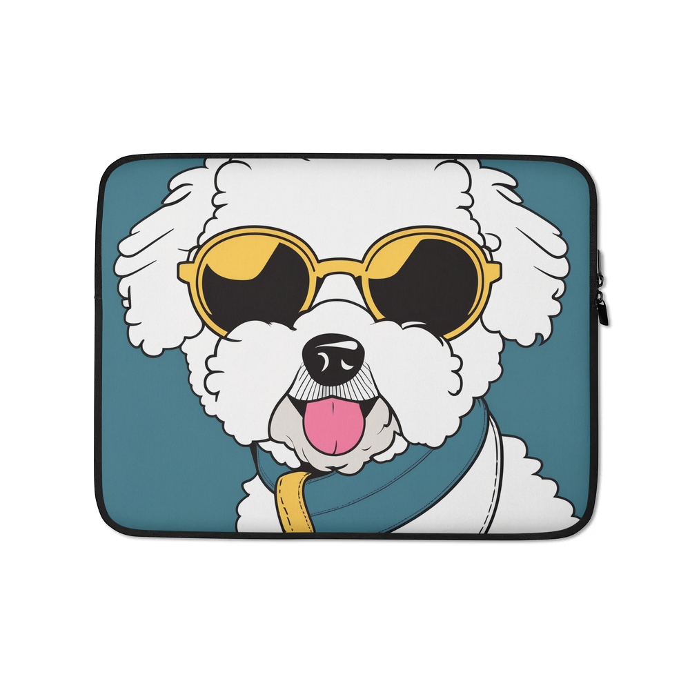 PugMug Custom Bichons Frise Laptop Sleeve