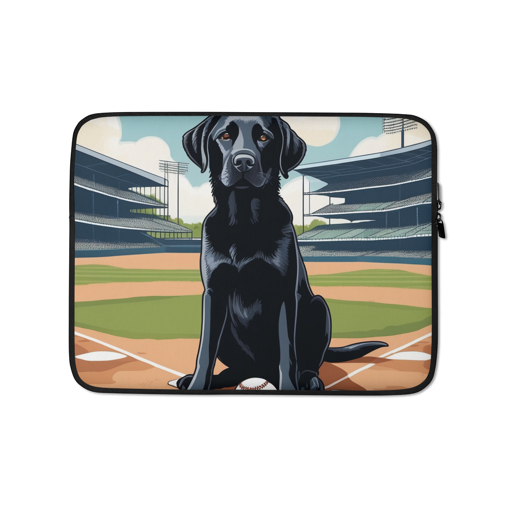 PugMug Custom Black Labrador Retriever Laptop Sleeve