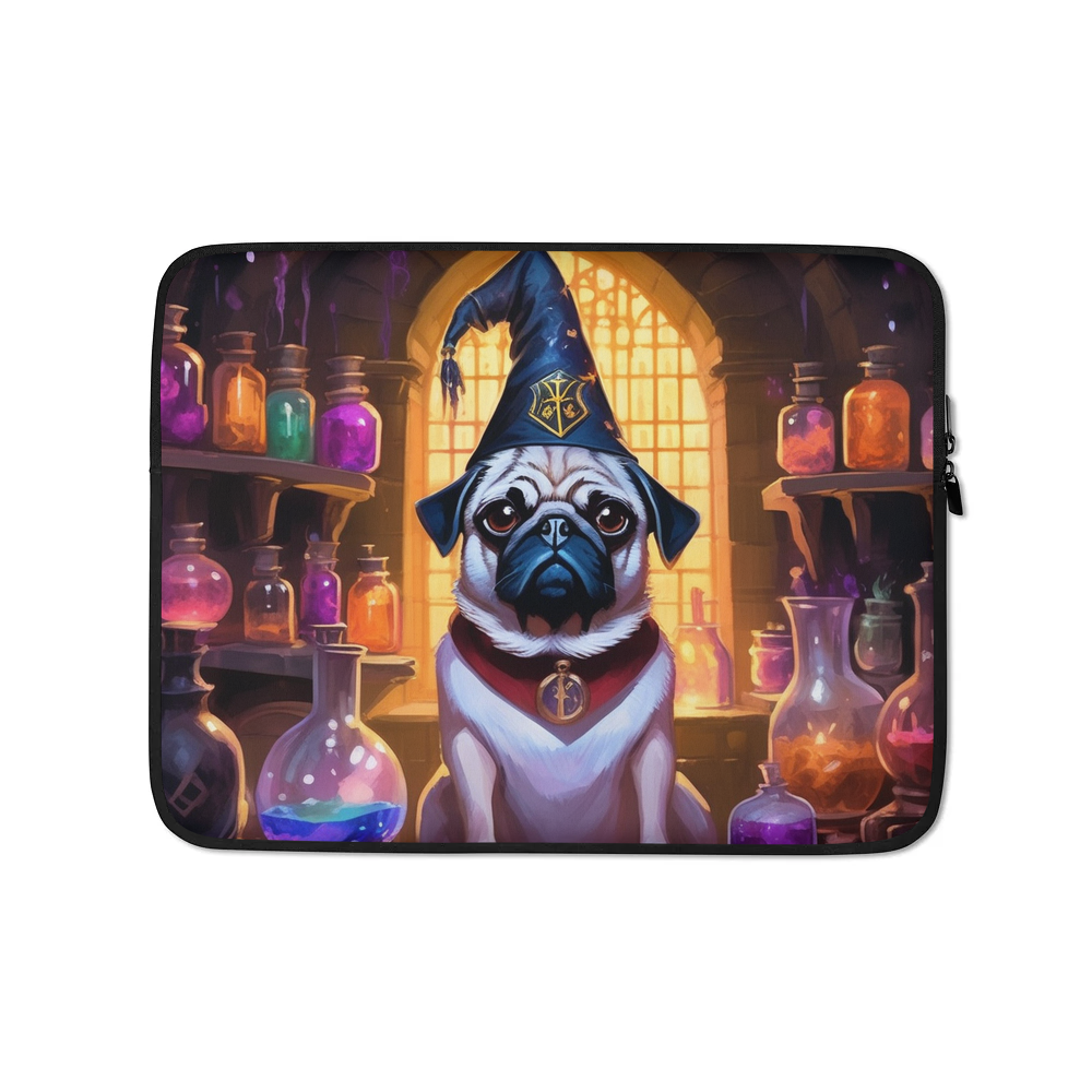 PugMug Custom Pug Laptop Sleeve