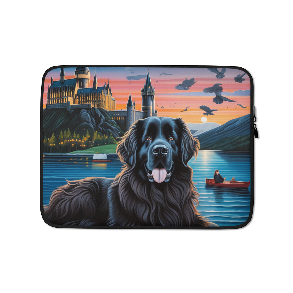 PugMug Custom Newfoundland Laptop Sleeve