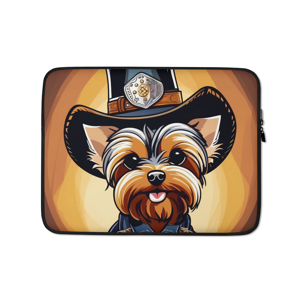 PugMug Custom Yorkshire Terrier Laptop Sleeve