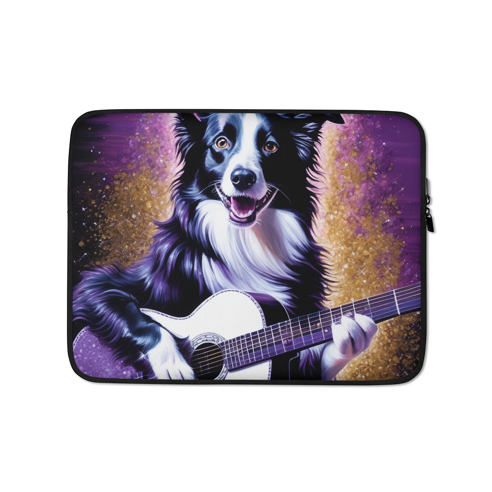 PugMug Custom Border Collie Laptop Sleeve