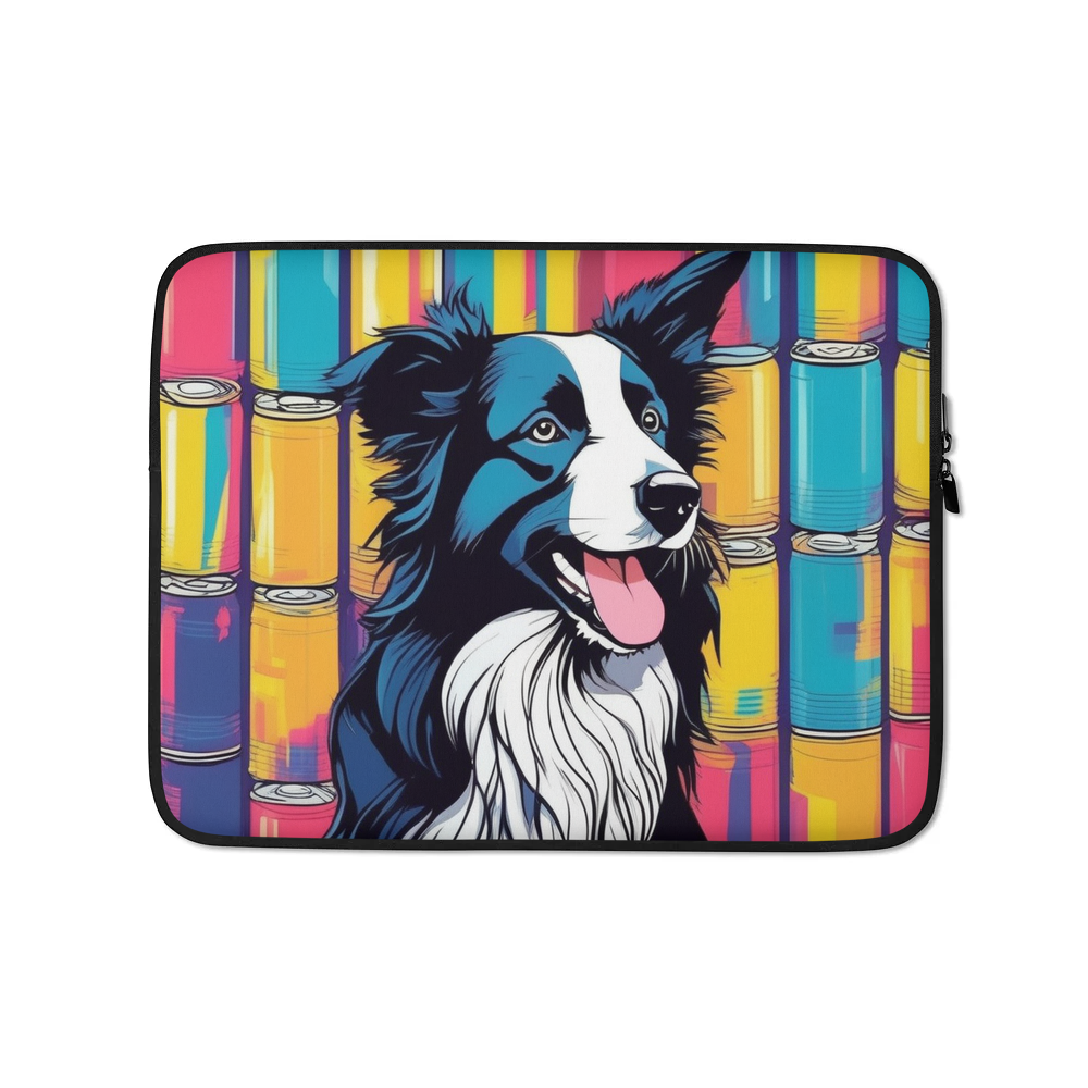 PugMug Custom Border Collie Laptop Sleeve