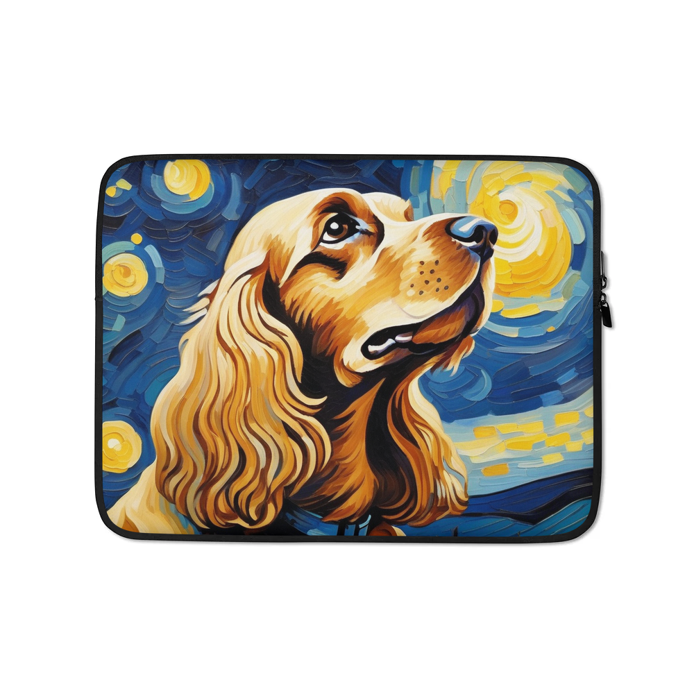 PugMug Custom English Cocker Spaniel Laptop Sleeve