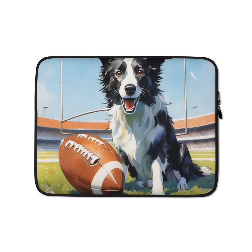 PugMug Custom Border Collie Laptop Sleeve