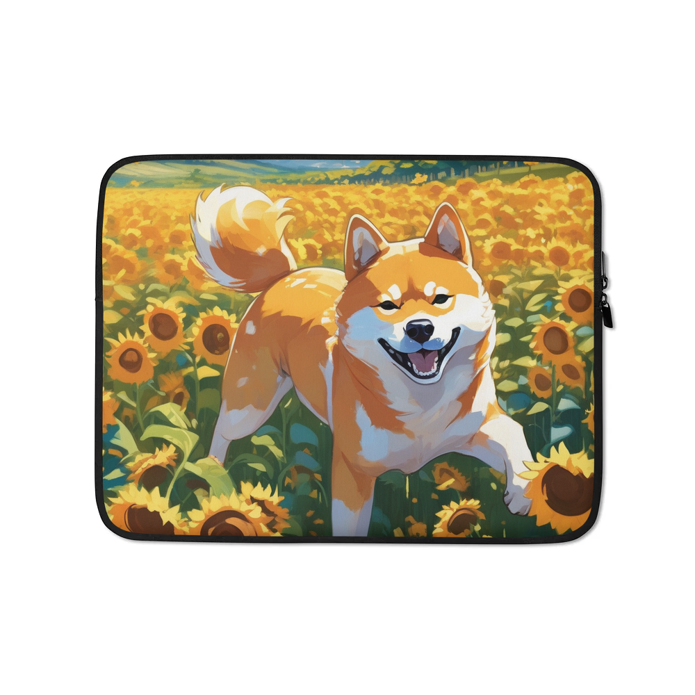 PugMug Custom Shiba Inu Laptop Sleeve