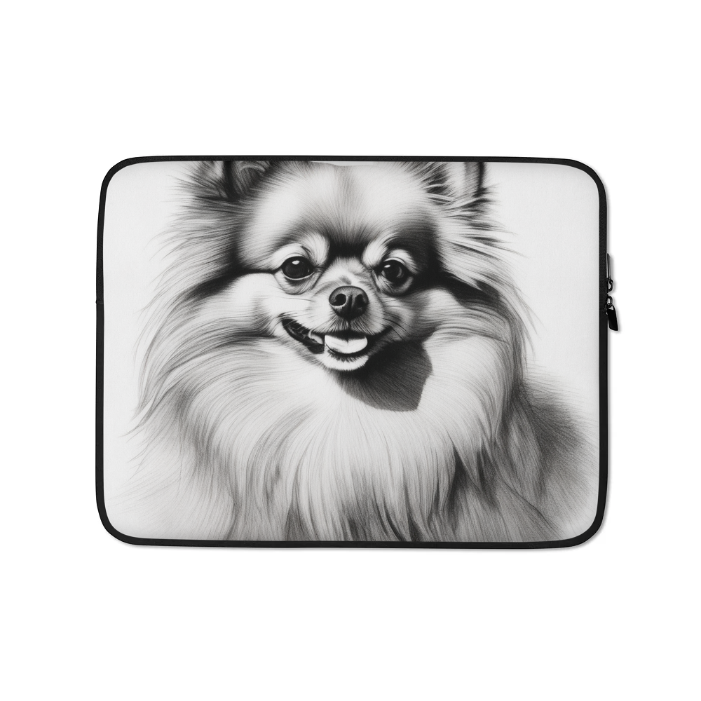 PugMug Custom Tan Pomeranian Laptop Sleeve