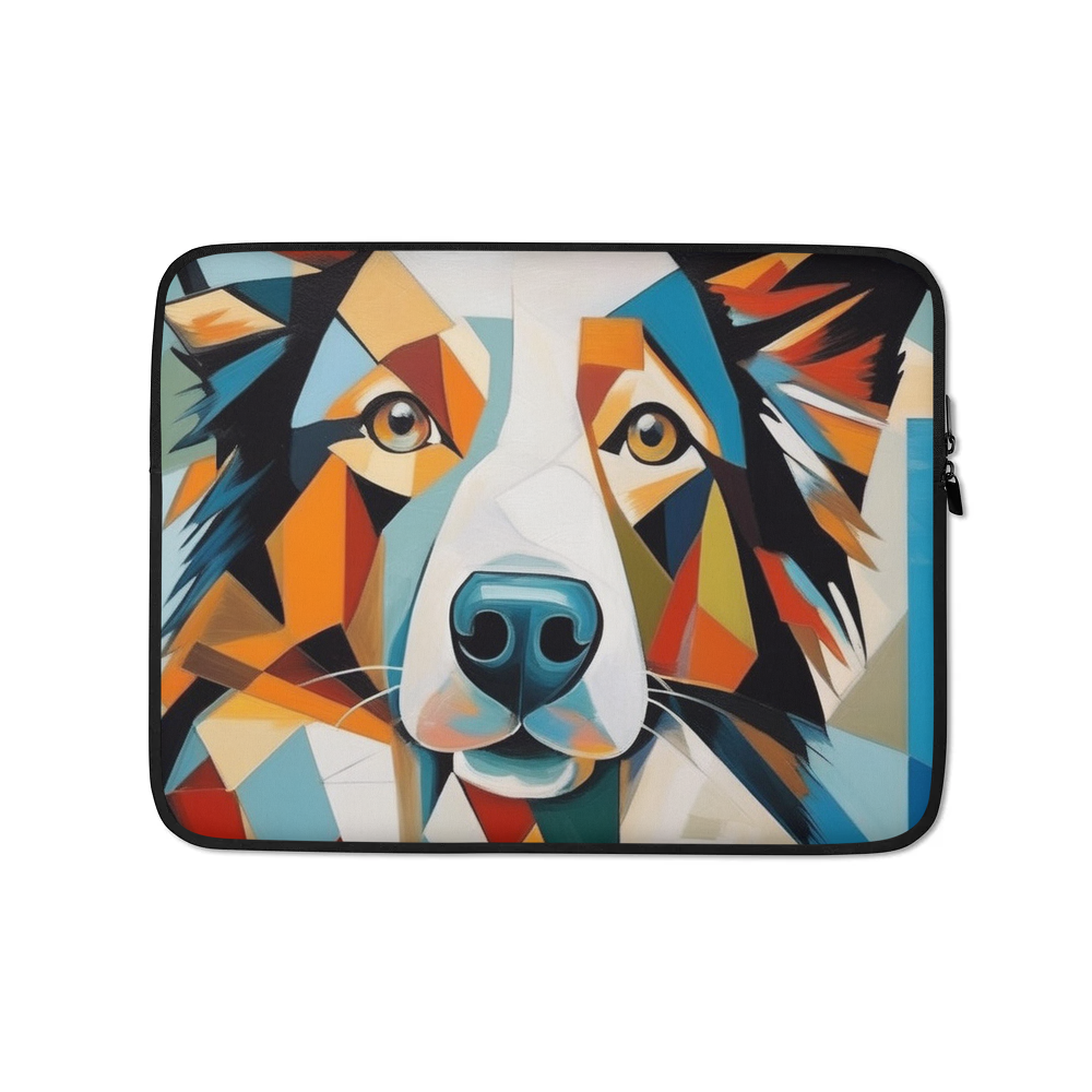 PugMug Custom Border Collie Laptop Sleeve